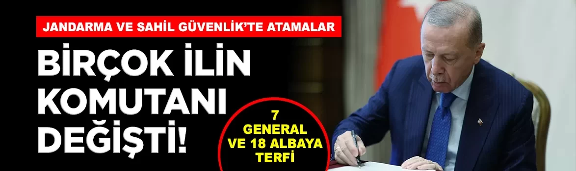 TSK'da terfi ve atamalar Resmi Gazete'de yayımlandı! İşte yeni görev yerleri