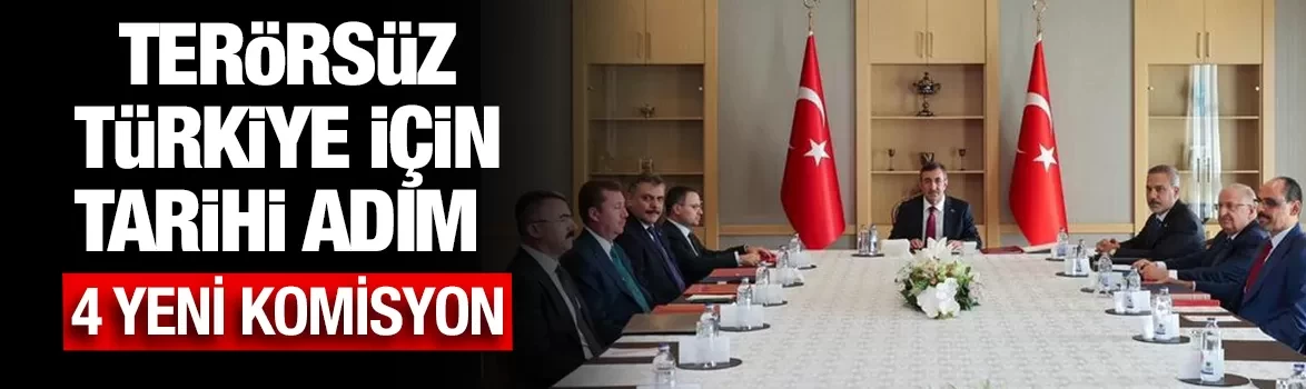 Terörsüz Türkiye sürecinde tarihi toplantı