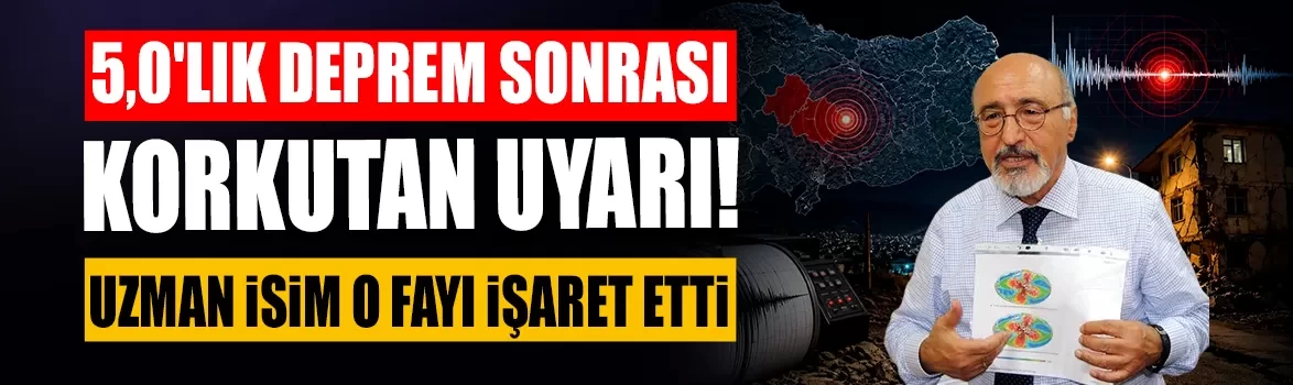 Saimbeyli'de deprem oldu, Osman Bektaş uyardı: Tehlike henüz bitmedi