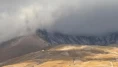 Erciyes Dağı'na mevsimin ilk karı düştü