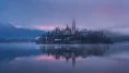 Bled Gölü'nde sisli bir masal: Doğa severler için kaçırılmayacak anlar!