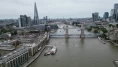 Londra’da 'Thames' alarmı: Yağışlar nehrin rengini değiştirdi!