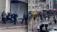 Ortalık bir anda karıştı: Polis havaya ateş açtı!