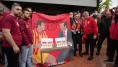 Galatasaray'a Samsun'da coşkulu karşılama