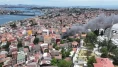 İstanbul Fatih'te korkutan yangın