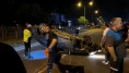 Bolu’da şaşkınlık yaratan kaza: Takla atan otomobilden burnu bile kanamadan çıktılar