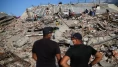 Deprem sonrası korkunç manzara! Sahil mahalleleri yerle bir oldu