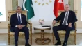 Cumhurbaşkanı Erdoğan'dan Pakistan Başbakanı Şerif'e Vahdettin Köşkü'nde resmi karşılama!