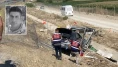 Kontrolden çıkan otomobil bekçi kulübesine uçtu: 1 ölü, 1 yaralı