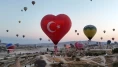 Kapadokya'da balon turizmi rekor kırdı! 6 ayda 306 bin turist gökyüzüne yükseldi