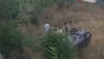 Avcılar'da direksiyon eğitimi faciası: Eğitim otomobili boş arsaya uçtu!