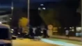Beylikdüzü’nde motosiklet kazası kamerada