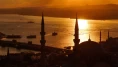 İstanbul’da gün doğumundan büyüleyen manzara!