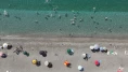 Termometre 31, deniz suyu 30 derece: Sahiller doldu taştı!