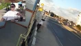 Satın aldığı motorla 2 saat sonra kaza yaptı