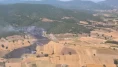 Bursa Yenişehir'de arazide başlayan yangın ormana sıçradı!