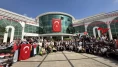 Filistin Konvoyu Sakarya'dan dualar ve tekbirlerle Ankara'ya uğurlandı