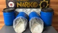 Narkotik ekipleri iş yerine baskın yaptı