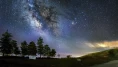 Bitlis'te gökyüzü şöleni! Perseid meteor yağmuru Samanyolu ile buluştu