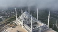 Büyük Çamlıca Camisi sis denizinin içinde kaldı!