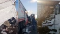 İki tır çarpıştı, 1 ağır yaralı