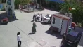 Akaryakıt istasyonunda can pazarı