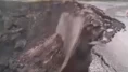 Tokat’ta heyelan anı kamerada