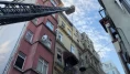 6 katlı restoranda çıkan yangın panik yarattı, çevredeki oteller tahliye edildi!