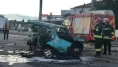 Kazada Tofaş otomobil ortadan ikiye bölündü!