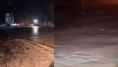 Otel ve akaryakıt istasyonunun bahçesini su bastı
