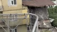 Zonguldak'ta yağışa dayanamayan ev