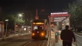 Kayseri'de tramvayın çarptığı adam ağır yaralandı