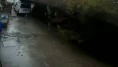 Zonguldak'ta istinat duvarı böyle çöktü