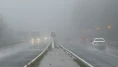 Bolu Dağı geçişinde sis ve kaygan yol trafiği kilitledi