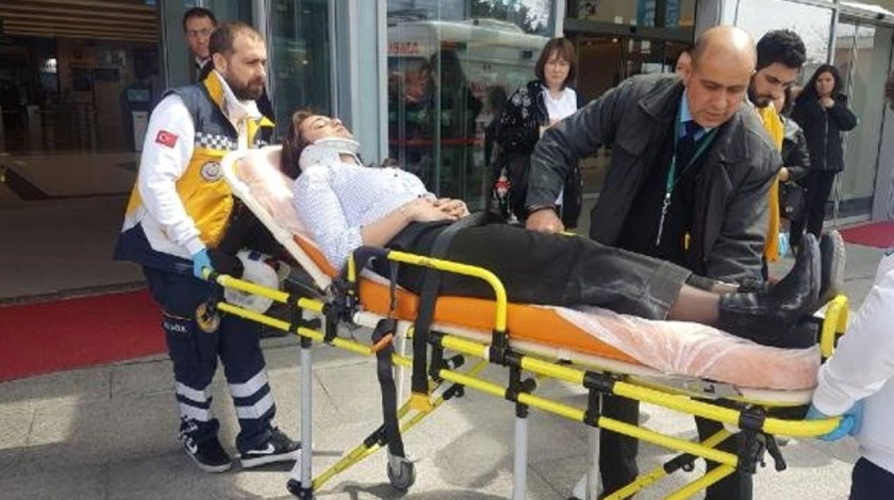 TÜYAP'ta korku dolu anlar!