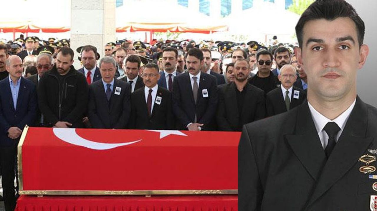 Şehit Yüzbaşı Celalettin Özdemir son yolculuğuna uğurlandı