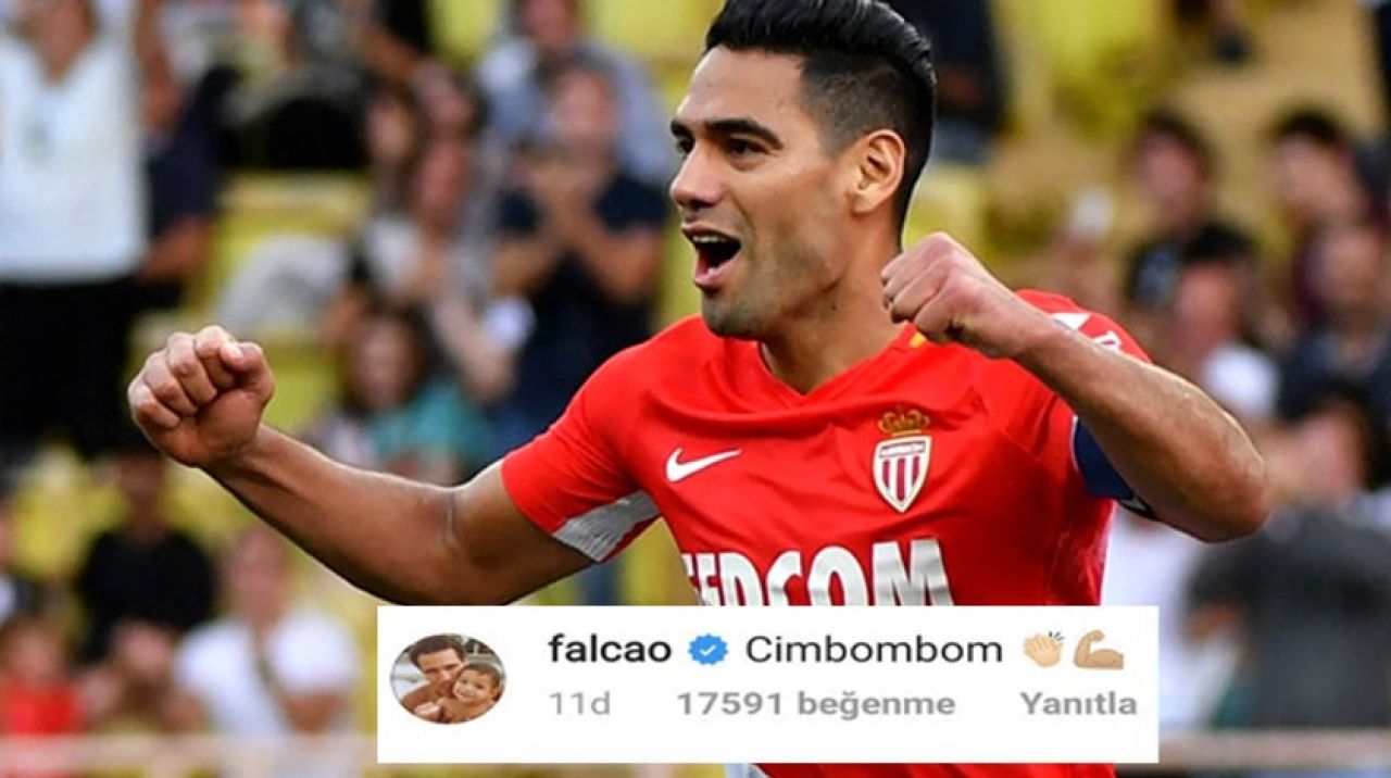 Falcao taraftarı çıldırttı: Cimbombom