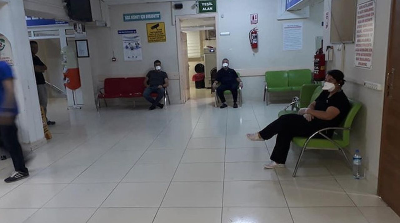 Hastanede panik anları: Karantinaya alındı