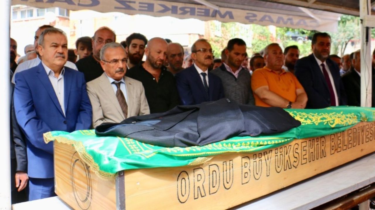 MHP Çamaş İlçe Başkanı Giden son yolculuğuna uğurlandı