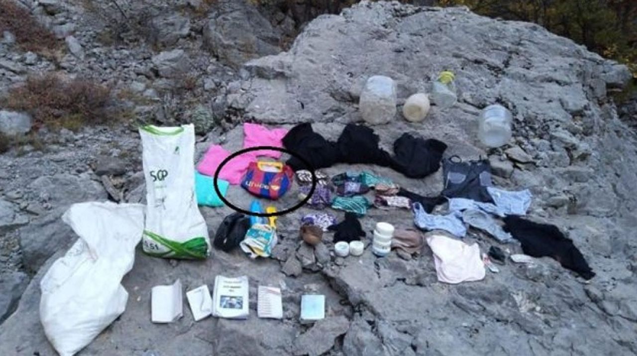 Teröristlerin ininden dev kulübün forması çıktı