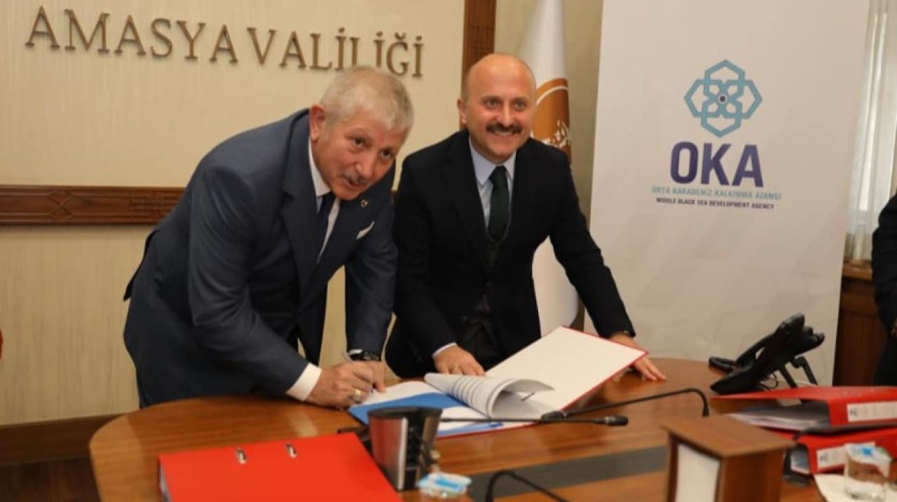 OKA destekli 21 projenin imzaları atıldı