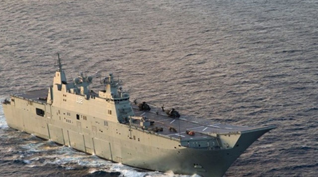 Türkiye'nin en büyük savaş gemisine milli yazılım