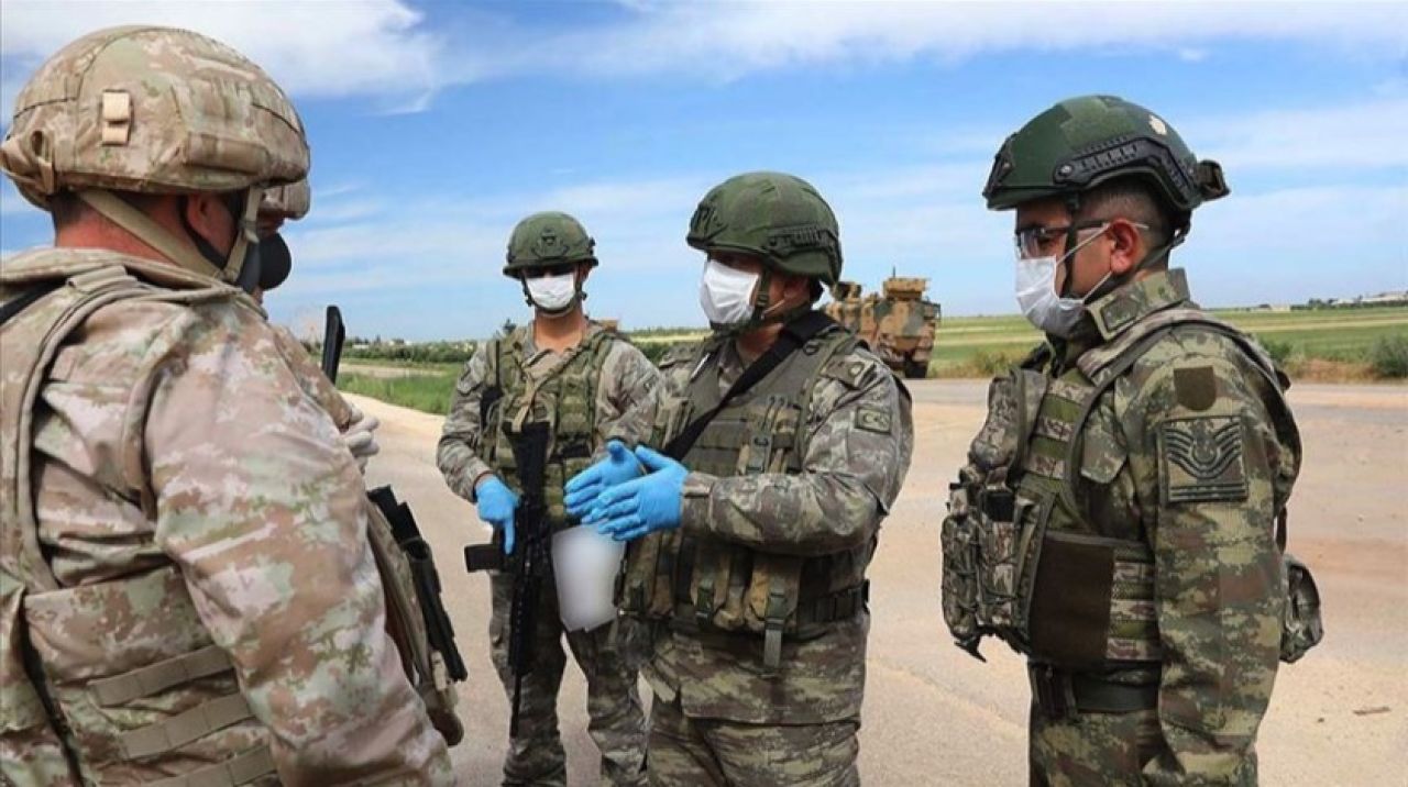 İdlib'de 8'inci Türk-Rus Birleşik Kara Devriyesi icra edildi