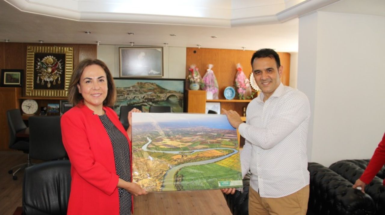 Milletvekili Yılmaz’dan belediyeye ziyaret