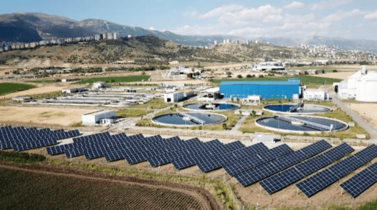 Bu atık su arıtma tesisi, yıllık 1.5 milyon liralık enerji üretecek