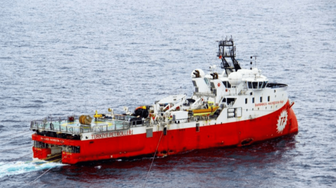 Barbaros gemisi, Doğu Akdeniz'de sismik taramalara başladı