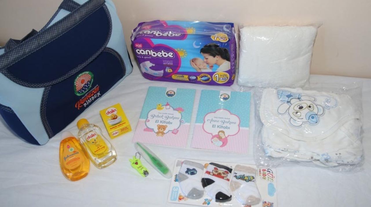 Gölbaşı’nın bebeklerine hoşgeldin hediyesi