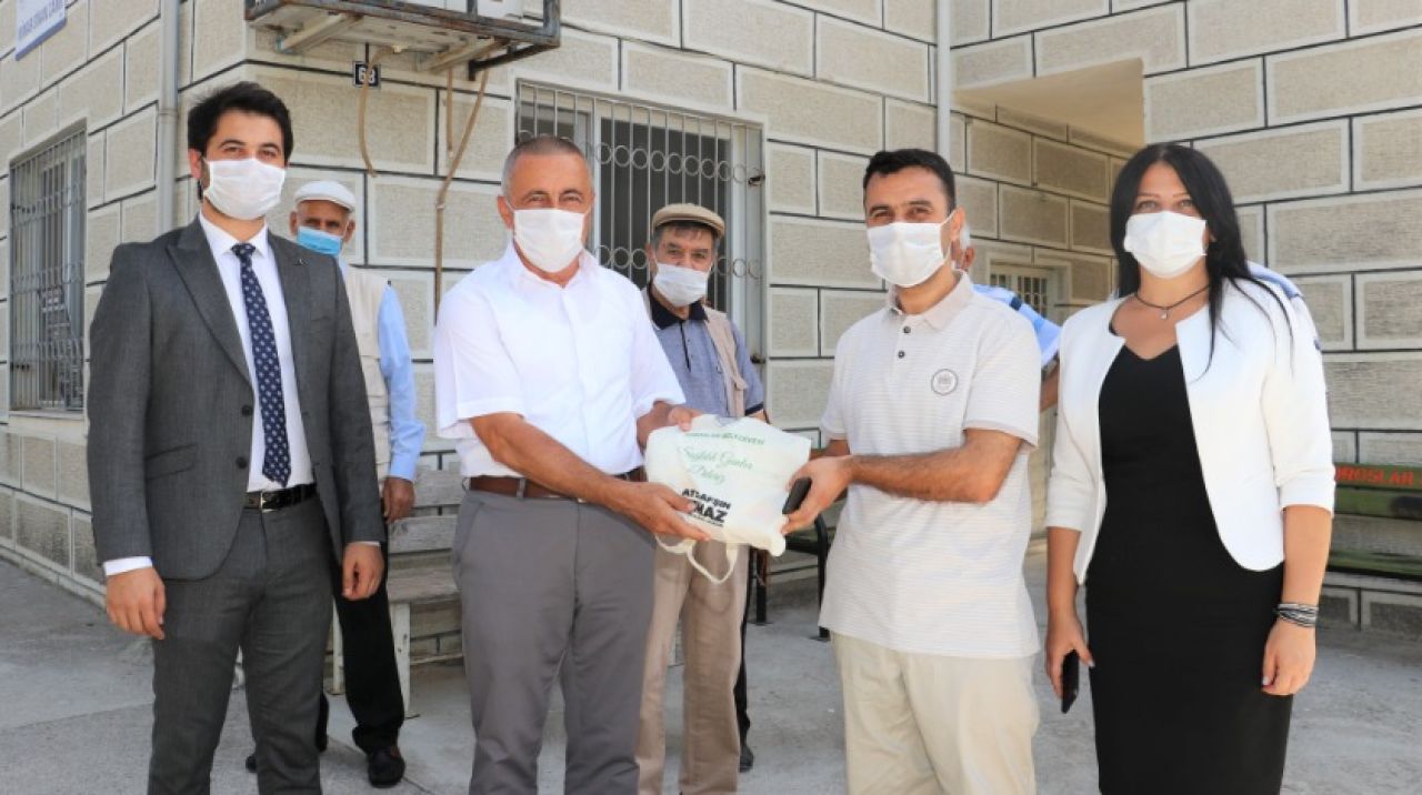 Toroslar'da, camilere hijyen desteği