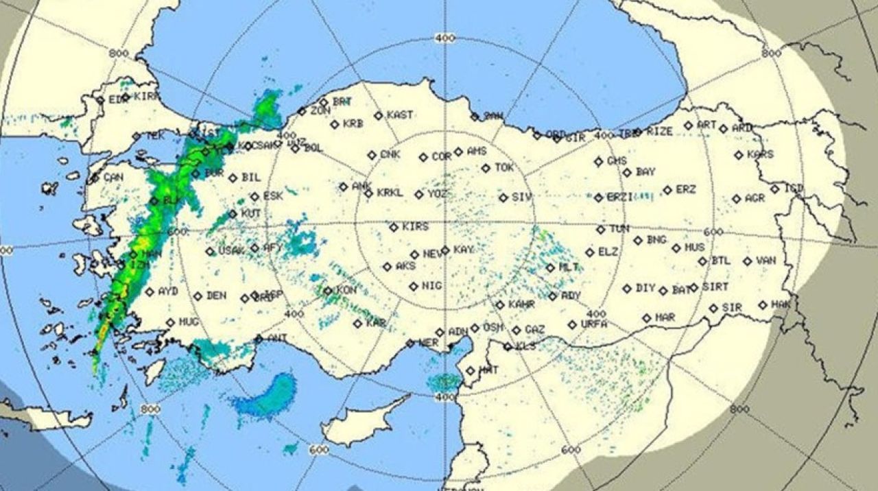 Meteoroloji'den sağanak yağış uyarısı