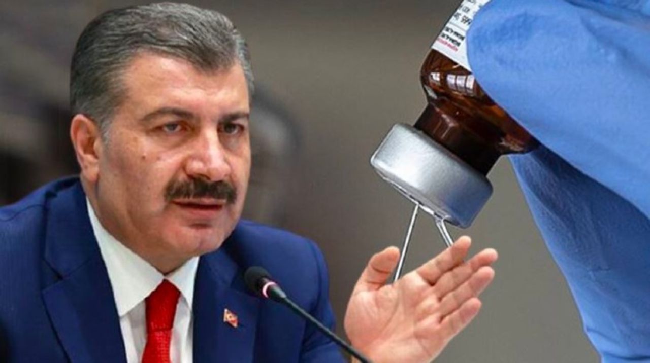 Bakan Koca'dan aşı açıklaması!